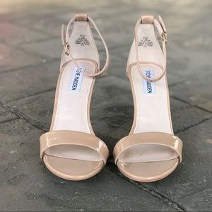 Steve Madden Nude Patent Sandal
